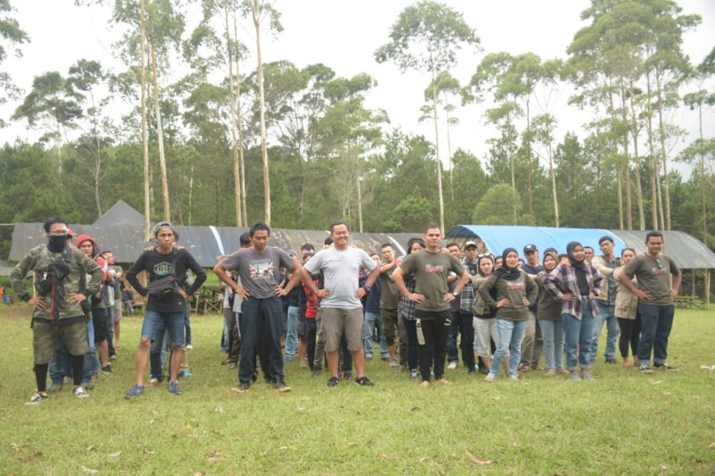 Kegiatan Gathering di Bandung.