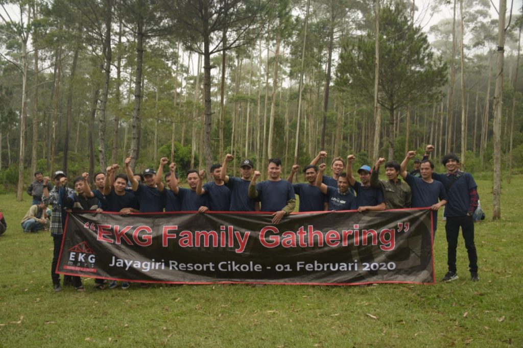 Kegiatan Gathering di Bandung.