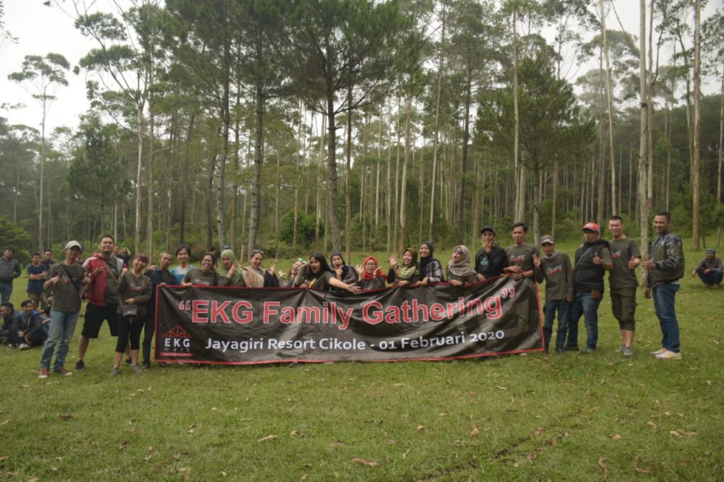 Kegiatan Gathering di Bandung.