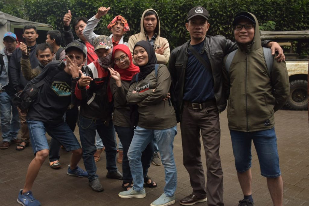 Kegiatan Gathering di Bandung.