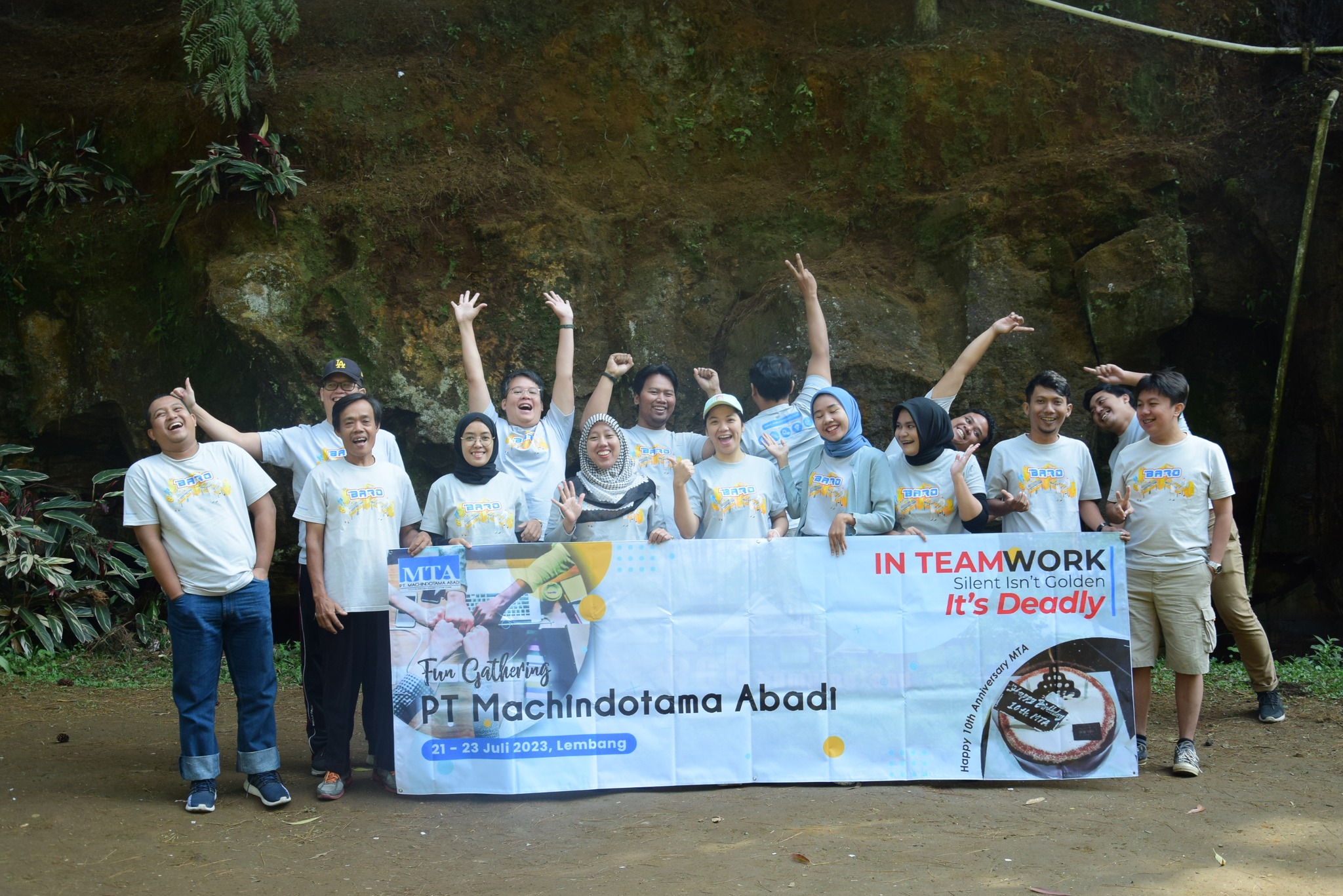 Fun Gathering Outbound bersama PT Machindotama Abadi di Grafika Cikole