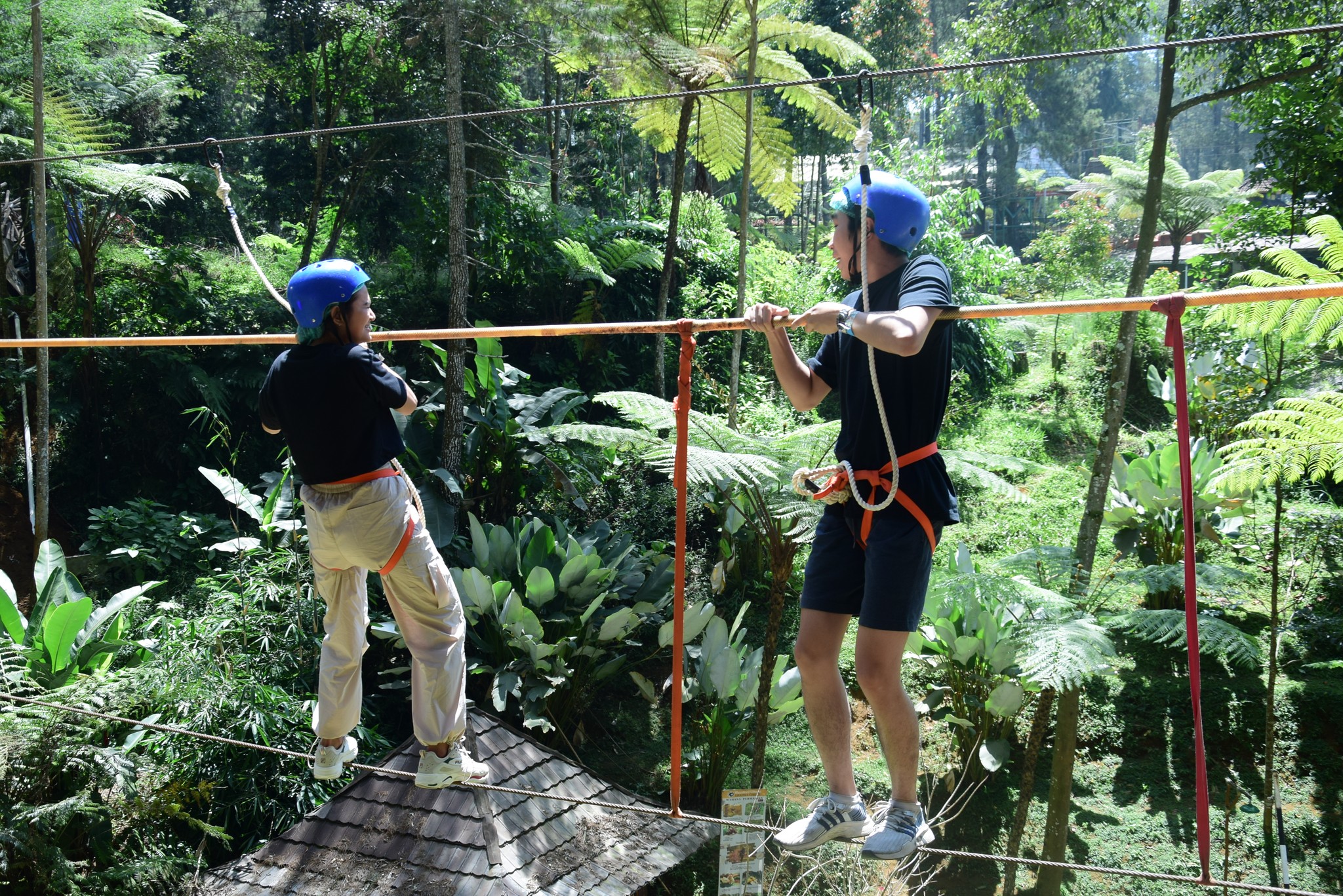 Uji Adrenalin Anda di Grafika Cikole lewat Wahana Outbound Terfavorit Ini