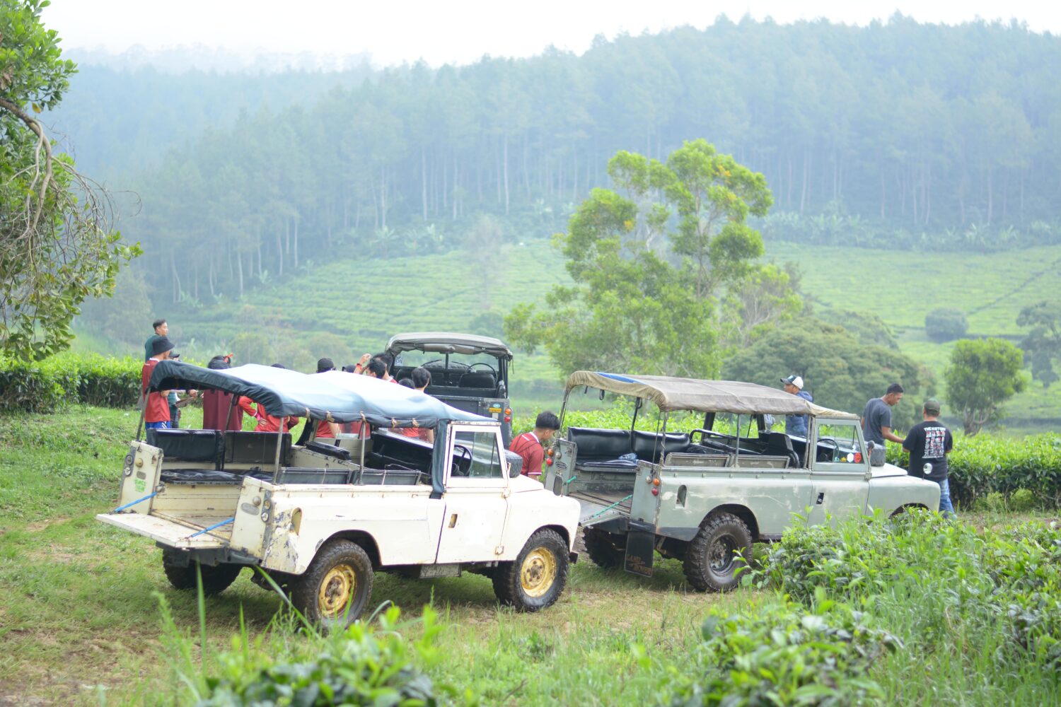 Kegiatan offroad Pangalengan.