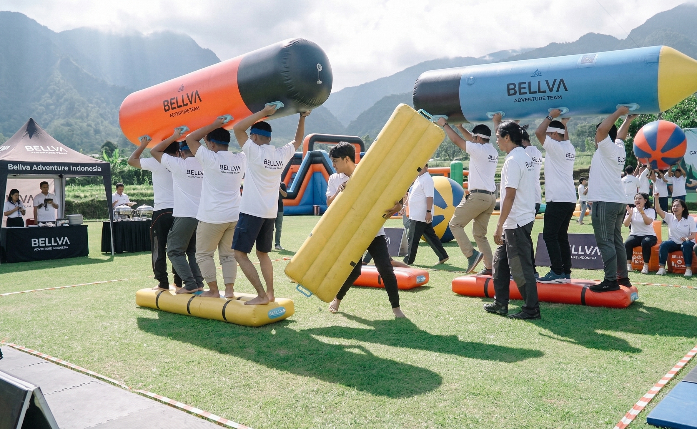 Intip Serunya Outbound Inflatable di Lembang & Cikole, Tren Gathering Masa Kini yang Wajib Dicoba