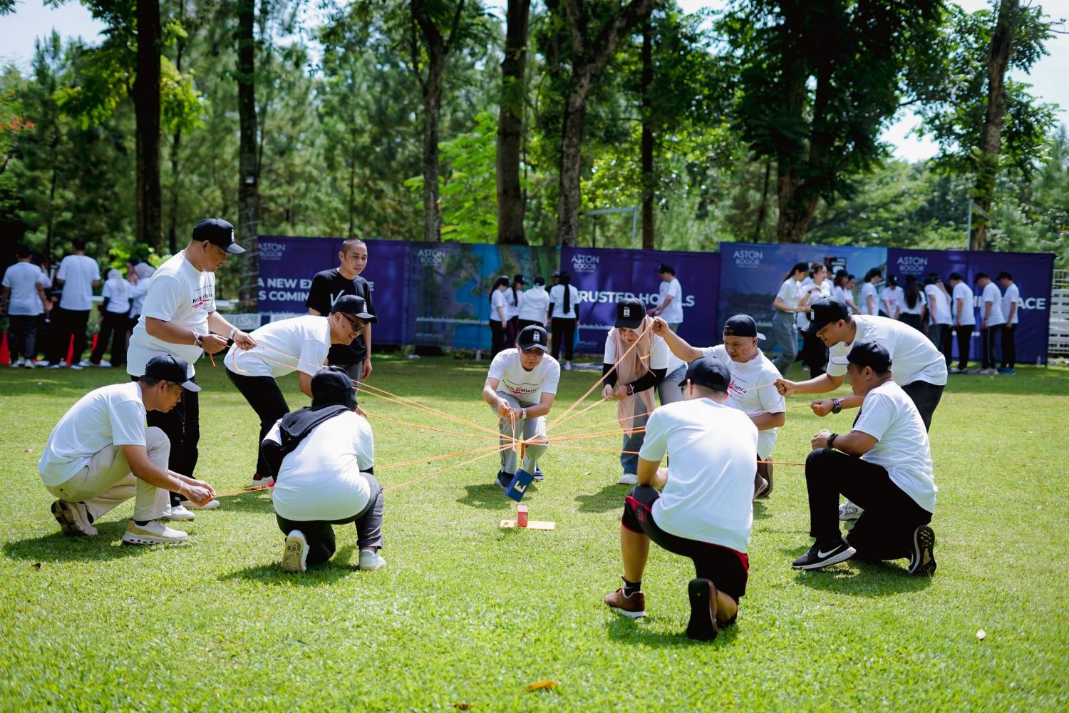 Kegiatan team building di Bogor