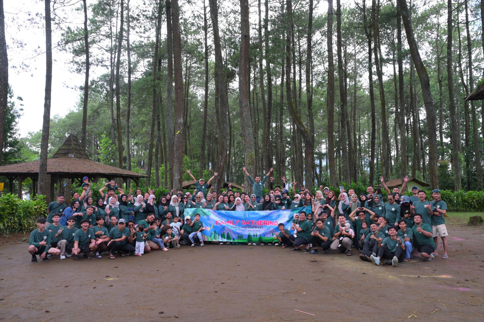 Family Gathering Outbound Bandung Lembang Hadirkan Keceriaan untuk Semua Usia, Bocah sampai Kakek Nenek