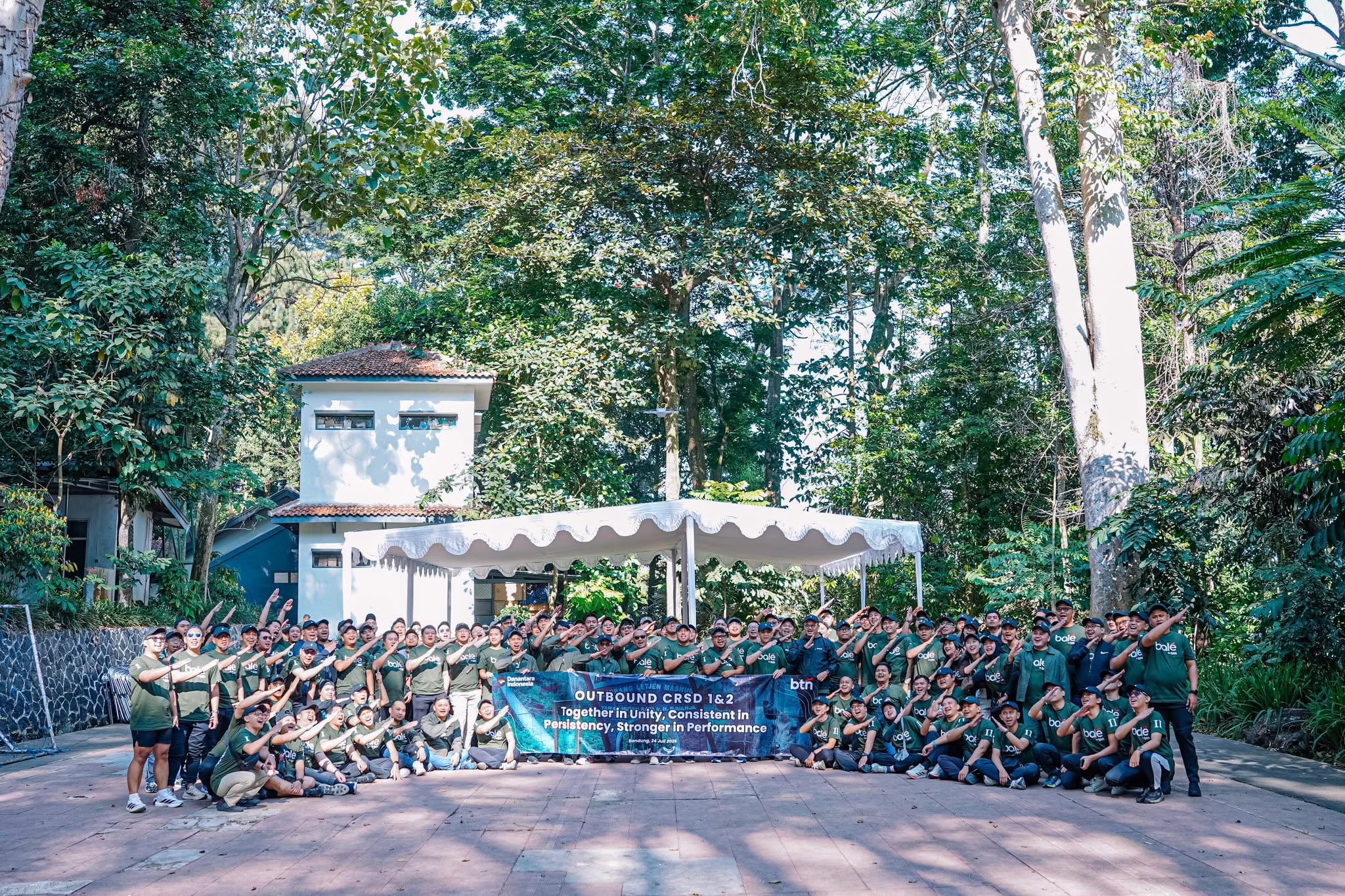 Outbound untuk BUMN di Bandung Bukan Acara Main Main, Ini Strategi Menguatkan Tim dan Budaya AKHLAK